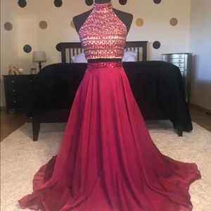 Sherri Hill Two-Piece Prom Dress